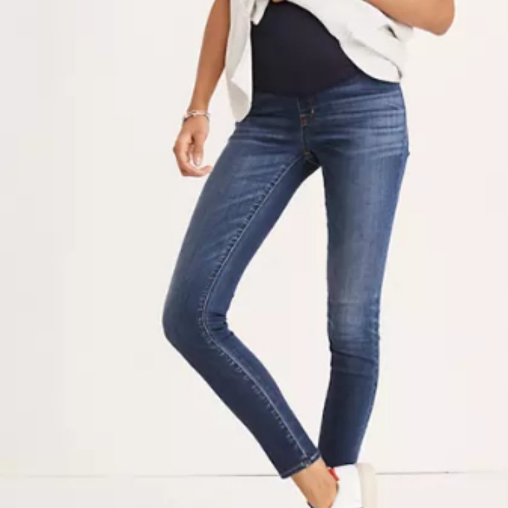 Madewell Maternity Over-the-Belly Skinny Jeans